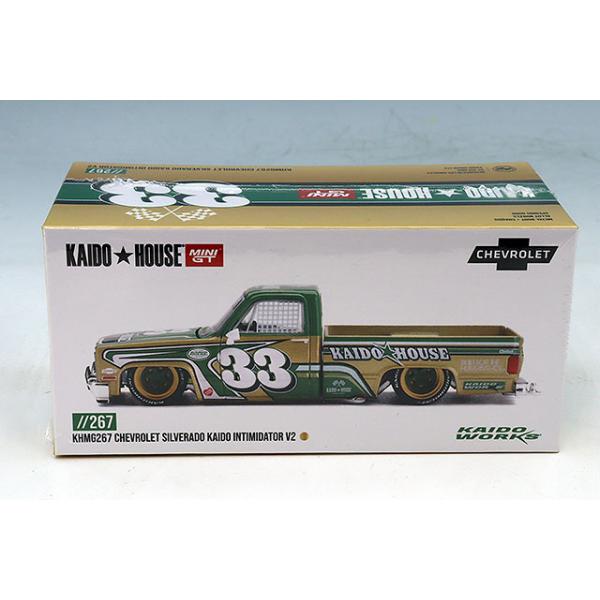 KAIDO HOUSE x TSM ミニGT 1/64 シボレー シルバラード Intimidator V2
