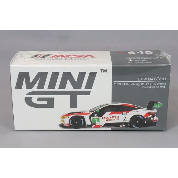 TSM ミニGT 1/64 BMW M4 GT3 2023 IMSA セブリング12H クラスウィナー