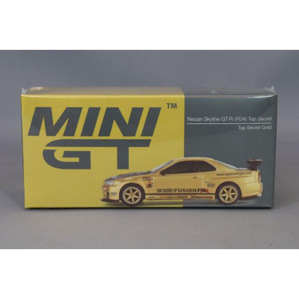 MINI GT スカイライン GT-R ゴールド 4個セット