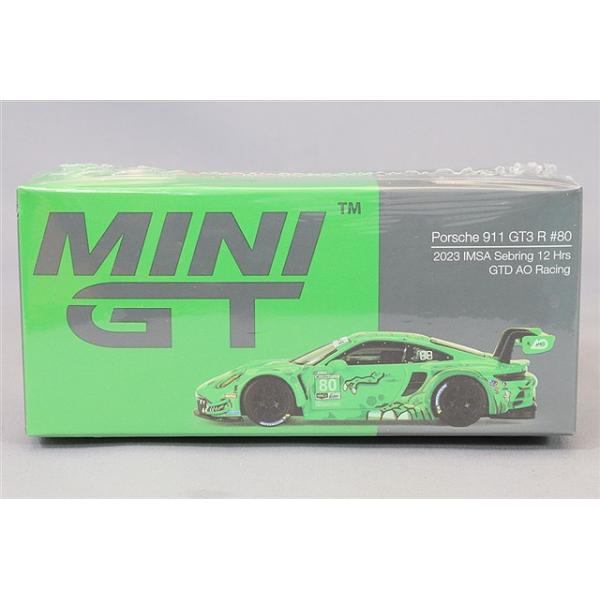 MiniGT 11台セート TSM ミニGT 1/64 ポルシェ 911 GT3R AOレーシング 2023 IMSA