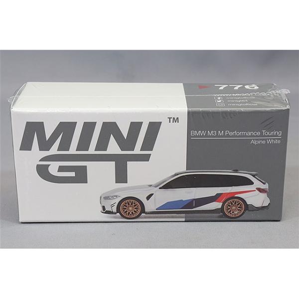 TSM ミニGT 1/64 BMW M3 Mパフォーマンス ツーリング アルピンホワイト