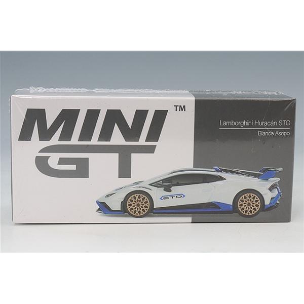 TSM ミニGT 1/64 ランボルギーニ ウラカン STO ビアンコアソポ
