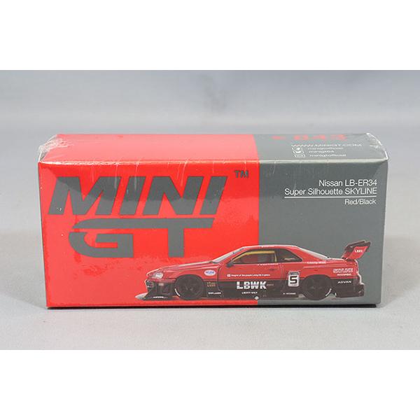 TSM ミニGT 1/64 日産 LB-ER34 スーパーシルエット スカイライン
