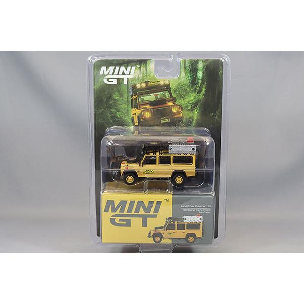 TSM ミニGT 1/64 ランドローバー ディフェンダー 110 キャメル