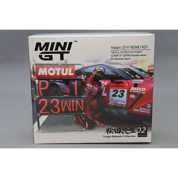 TSM ミニGT 1/64 モチュール オーテック GT-R 2021 スーパーGT GT500