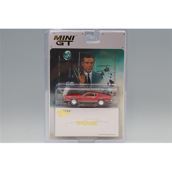 TSM ミニGT 1/64 フォード マスタング マッハ1 "007 ダイヤモンドは永遠に" 1971 日本限定パッケージ