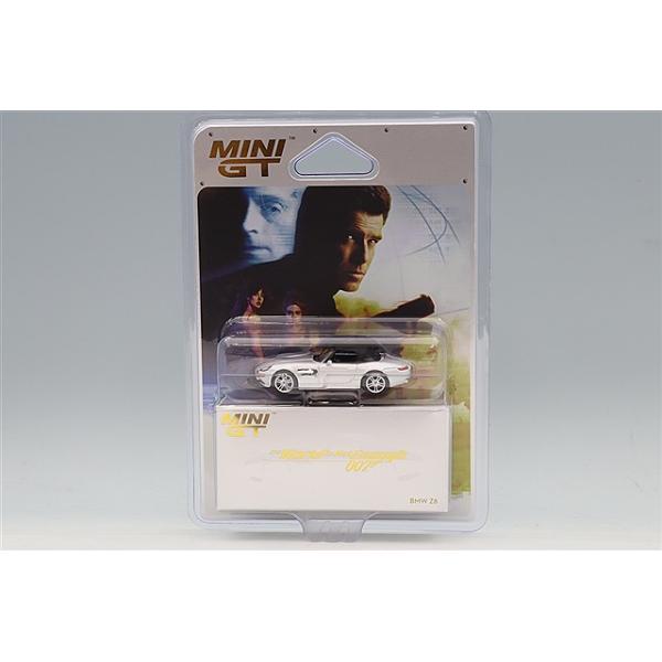 TSM ミニGT 1/64 BMW Z8 "007 ワールド・イズ・ノット・イナフ" 英語版パッケージ