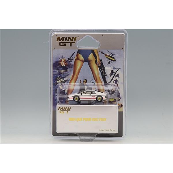 TSM ミニGT 1/64 ロータス エスプリ ターボ ホワイト 