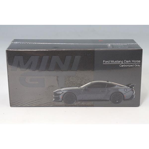 TSM ミニGT 1/64 フォード マスタング ダークホース 2024 カーボ