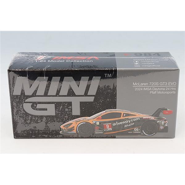 TSM ミニGT 1/64 マクラーレン 720S GT3 EVO 2024 IMSA デイトナ24H #9