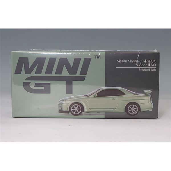 TSM ミニGT 1/64 日産 スカイライン GT-R R34 V-specII ニュル