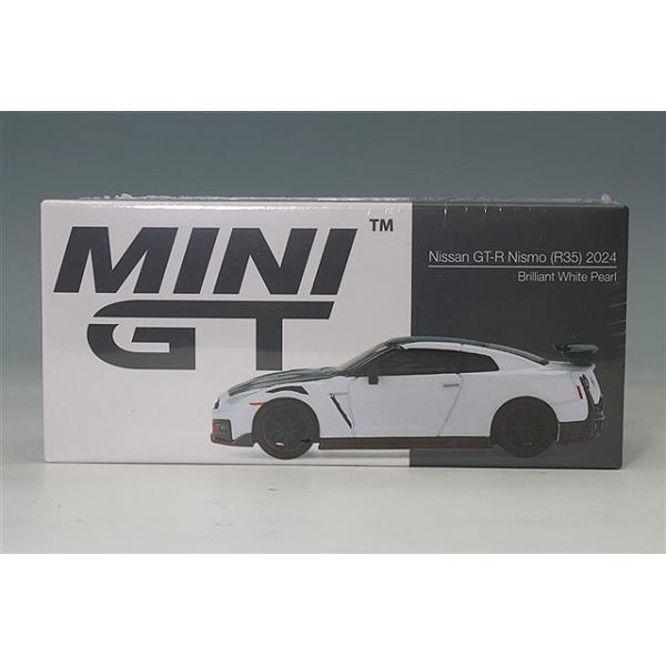 TSM ミニGT 1/64 日産 GT-R ニスモ 2024 ブリリアントホワイト