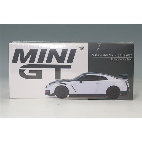 TSM ミニGT 1/64 日産 GT-R ニスモ 2024 ブリリアントホワイト