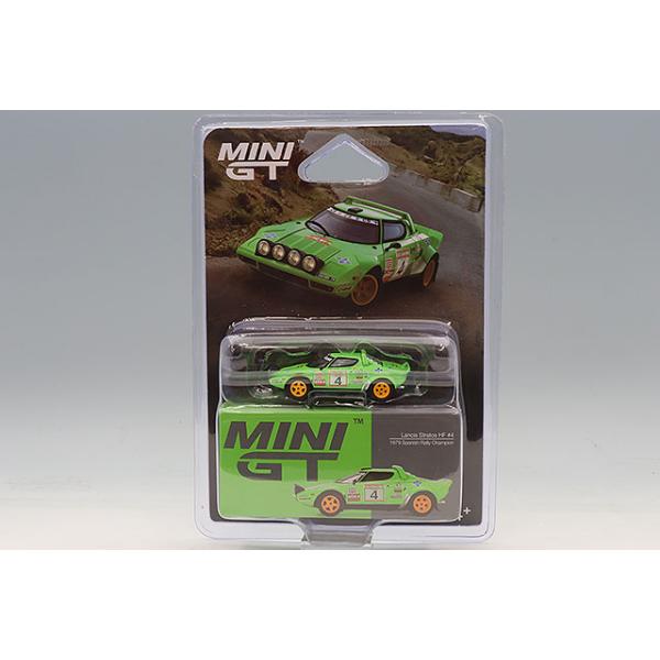 TSM ミニGT 1/64 ランチア ストラトス HF スペイン ラリー 1979 優勝車