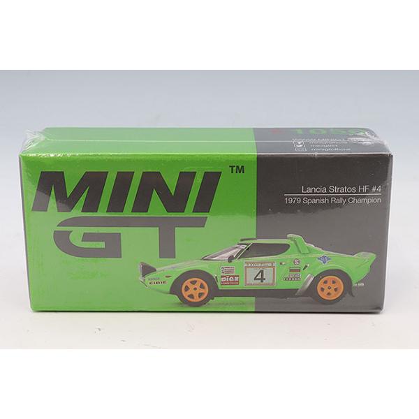 TSM ミニGT 1/64 ランチア ストラトス HF スペイン ラリー 1979 優勝車 #4 左ハンドル
