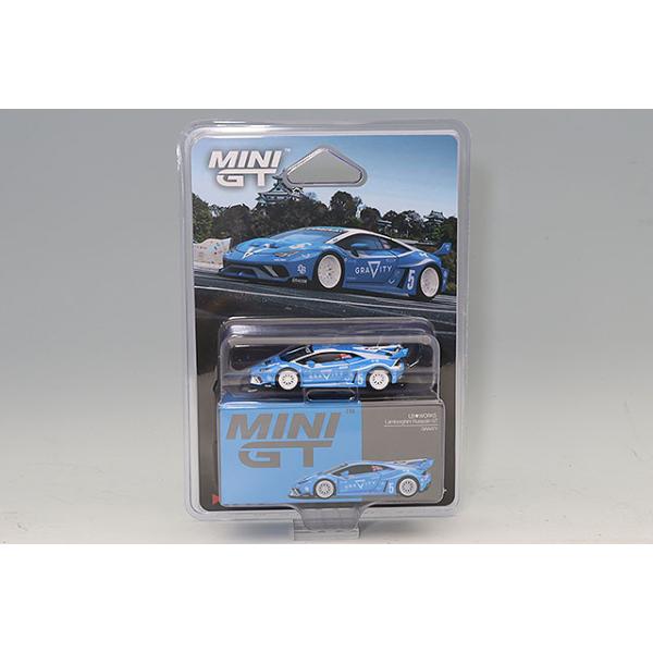 TSM ミニGT 1/64 ランボルギーニ ウラカン LB-WORKS GT グラビティ 左