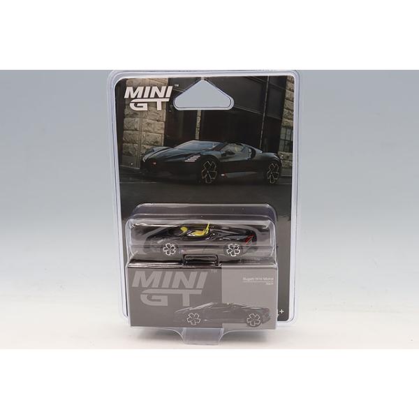TSM ミニGT 1/64 ブガッティ W16 ミストラル ブラック 左ハンドル
