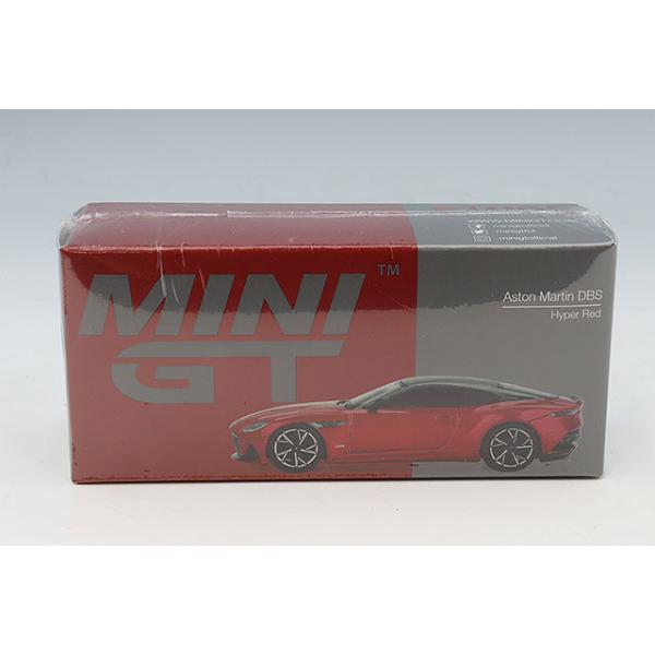 TSM ミニGT 1/64 アストンマーティン DBS ハイパーレッド 左ハンドル