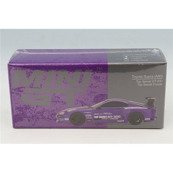 TSM ミニGT 1/64 トヨタ スープラ (A80) GT-300 トップシークレット