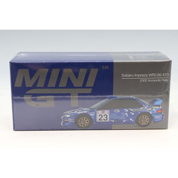TSM ミニGT 1/64 スバル インプレッサ WRC99 2000 アクロポリスラリー