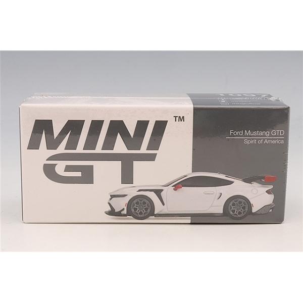 TSM ミニGT 1/64 フォード マスタング GTD スピリット オブ アメリカ (左ハンドル)