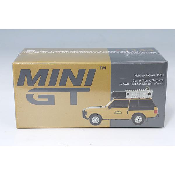 TSM ミニGT 1/64 レンジ ローバー 1981 キャメルトロフィー スマトラ