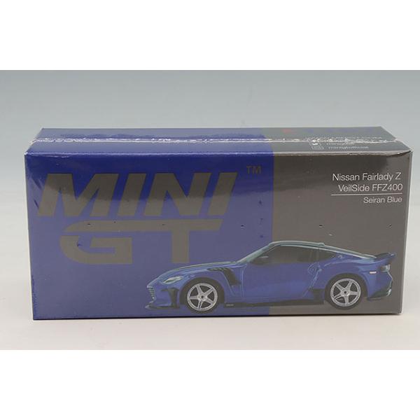 TSM ミニGT 1/64 日産 Z ヴェイルサイド FFZ400 セイランブルー 左