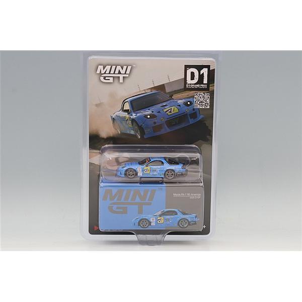 TSM ミニGT 1/64 マツダ RX-7 RE雨宮 2025 D1 GP #7 松井有紀夫 【ブリスター仕様】