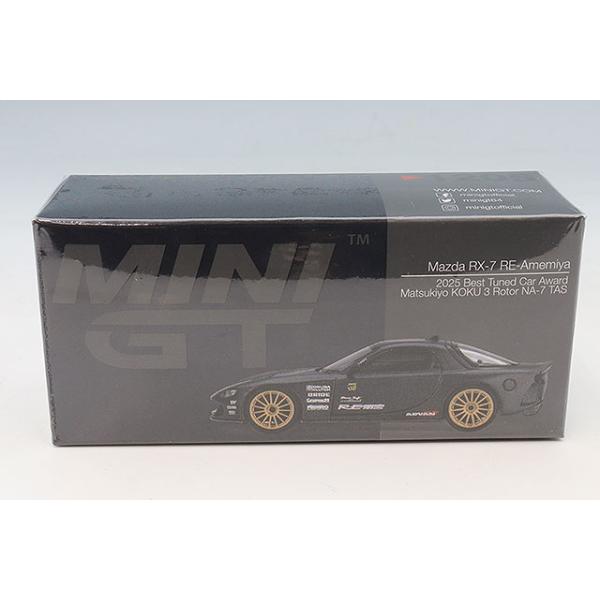 TSM ミニGT 1/64 マツダ RX-7 RE雨宮 マツキヨ 刻 3ローター NA-7 チューニングカー部門 最優秀賞 東京オートサロン 2025 (右ハンドル)