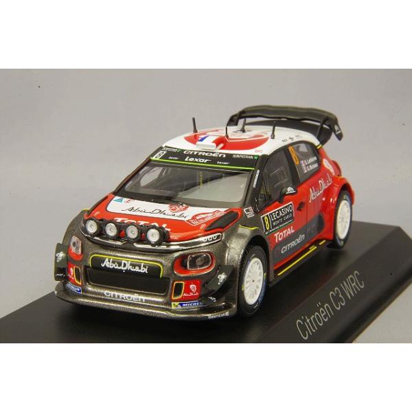 シトロエン C3 ノレブ 1/43 ミニカー ミニカー/完成品 ノレブ 1/43 シトロエン C3 WRC 2017 モンテカルロ