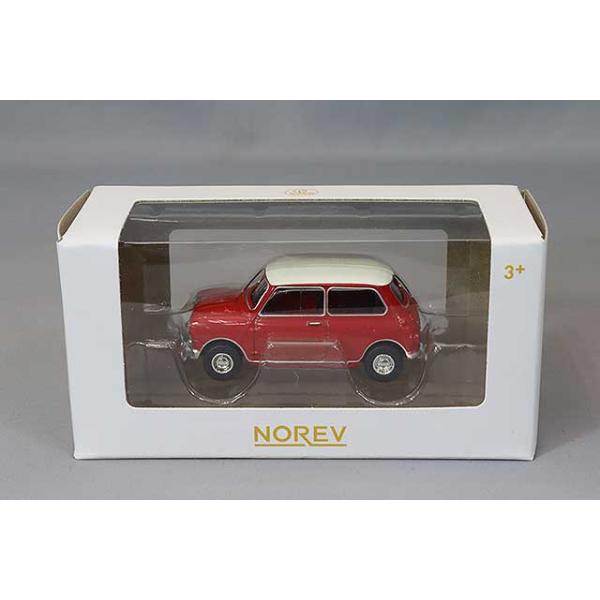 ノレブ MINIJET 3インチ ミニクーパーS 1964 タータンレッド/ホワイト