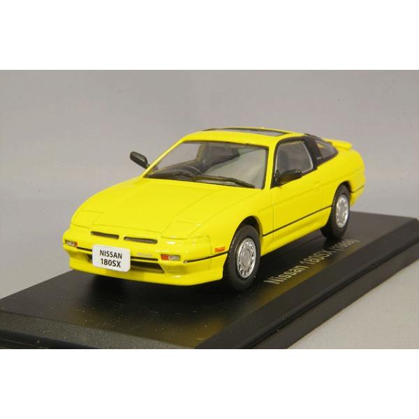 ミニカー ブラック/イエロー オープンボディ ミニカー/完成品 ノレブ 1/43 日産 180 SX 1989 イエロー/ブラック