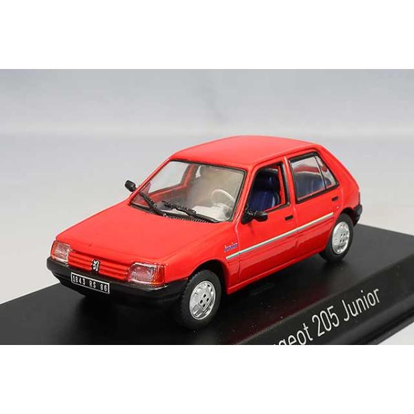 ミニカー/完成品 ノレブ 1/43 プジョー 205 ジュニア 1988 レッド