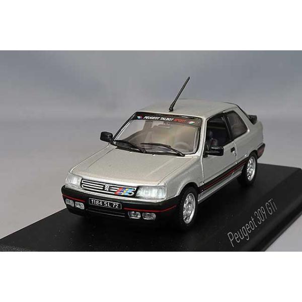 ノレブ 1/43 プジョー 309 GTi 1987 タルボ デカール シルバー ノレブ 1/43 プジョー 309 GTi 1987 フューチュラグレーPTS : キッド