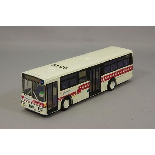 ミニカー/完成品 ワンマイル 1/80 西鉄一般路線バス 赤バス 100円循環