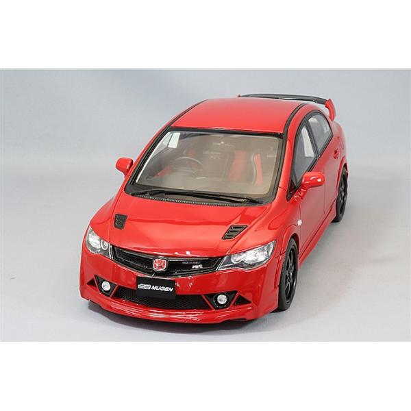 オットー 1/18 ホンダ シビック 無限 RR (FD2) 2008 レッド