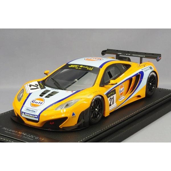 TSMMODEL 1/43マクラーレンMP4-12C2011マカオGP3位 kidbox_pe1804ma