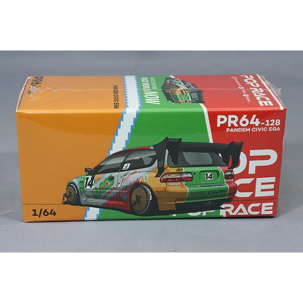 POP RACE 1/64 パンデム シビック EG6 v1.5 JACCS : キッド