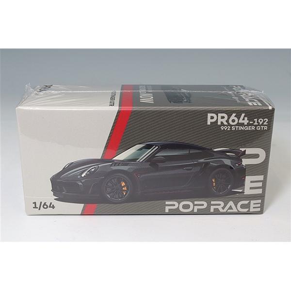 POP RACE 1/64 ポルシェ 992 スティンガー GTR カーボンエディション