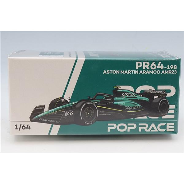POP RACE 1/64 アストンマーティン AMR23 2023 F1 #14 F.アロンソ