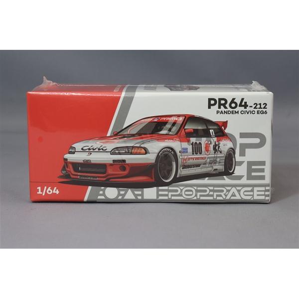 POP RACE 1/64 パンデム シビック EG6 v1.5 出光モーション