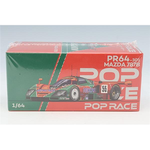 ●日本車として初めてル・マン24時間レースで総合優勝を果たした伝説のマシン、1991年の「マツダ 787B」が、POP RACEの渾身の仕上がりで1/64スケールモデルとして登場。鮮烈なグリーン×オレンジのチャージカラーと唯一無二の4ロータ...
