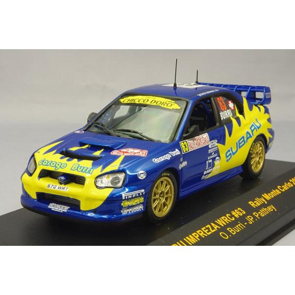 ミニカー/完成品 イクソ 1/43 スバル インプレッサ 2004 WRC