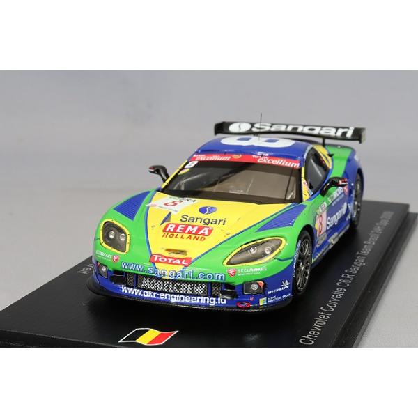 スパーク 1/43 シボレー コルベット C6-R 2009 スパ24H #8 E.ベルノルディ/X.マーセン/R.ストレイト