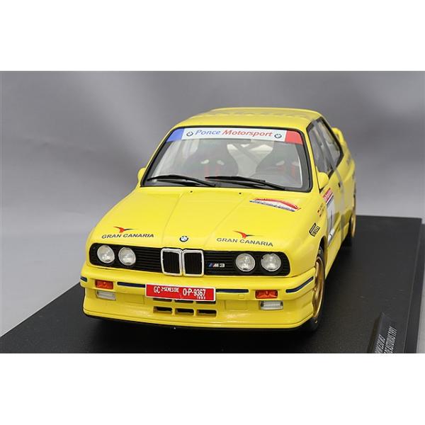 ソリド 1/18 BMW E30 M3 Gr.A キャメル 1992 アストゥリアス ラリー 3