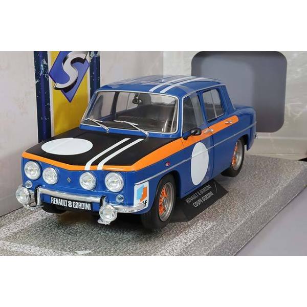 ミニカー/完成品 ソリド 1/18 ルノー 8 ゴルディニ 1300 1967 ブルー