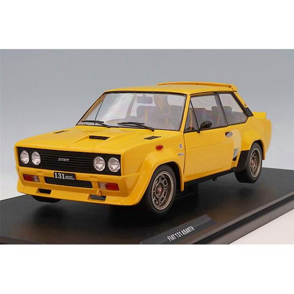 ソリド 1/18 フィアット 131 アバルト 1980 イエロー : キッドボックス