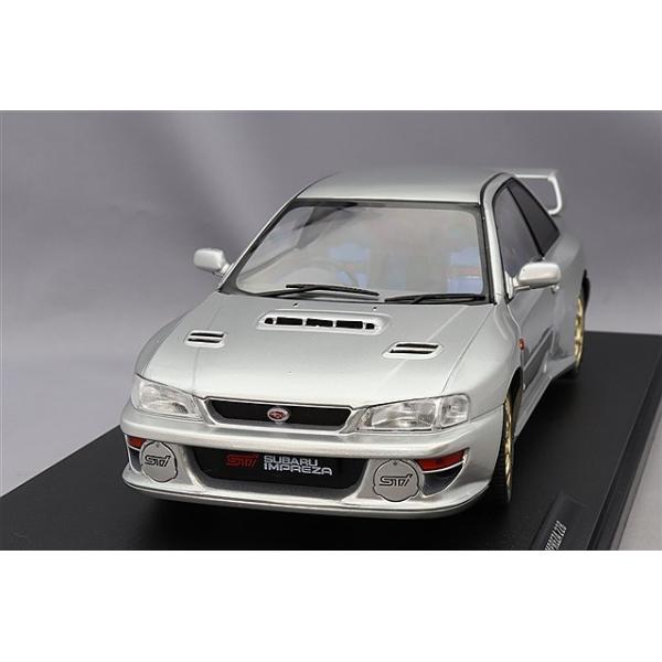 ソリド 1/18 スバル インプレッサ 22B 1998 シルバー 右ハンドル