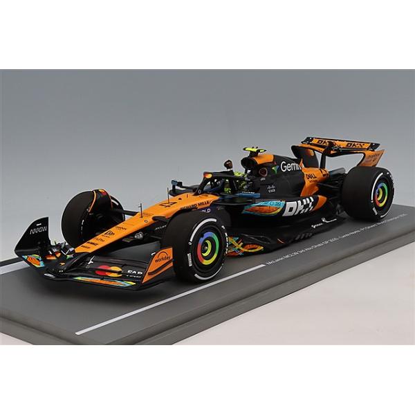 スパーク 1/18 マクラーレン F1チーム MCL39 2025 F1 アブダビGP 3位 2025 #4 L.ノリス ドライバーズチャンピオン ピットボード付