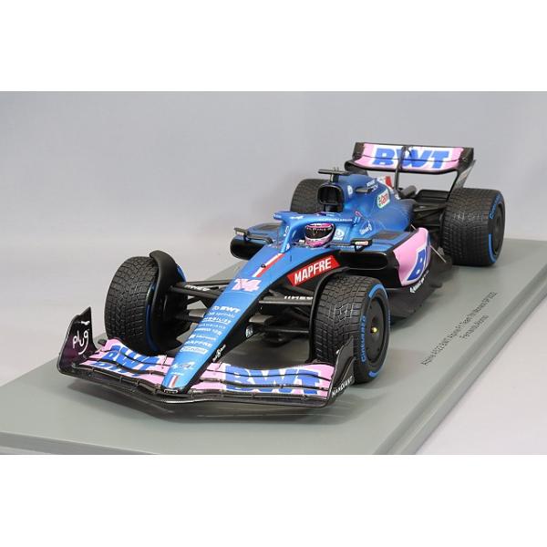 ミニカー/完成品 スパーク 1/18 アルピーヌ A522 BWT 2022 F1 モナコGP